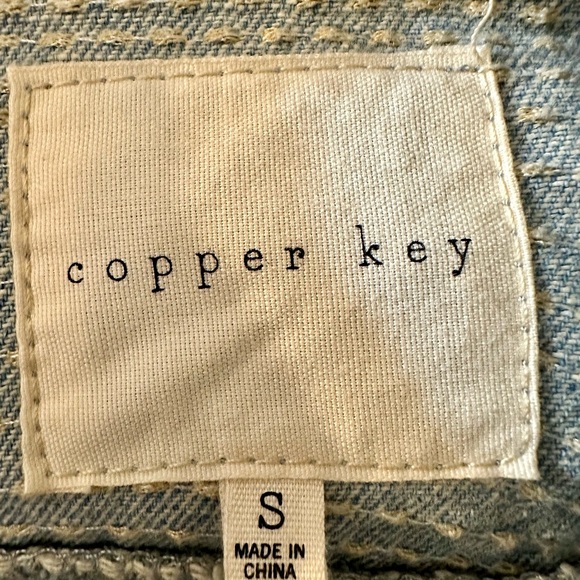 Copper Key Jean Distressed Jacket - Picture 4 of 14